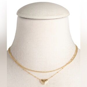 Kendra Scott Filigree Heart Multi-Strand Necklace